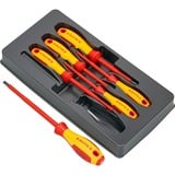 KNIPEX Jeu de Tournevis 00 20 12 V01 VDE Rouge/Jaune