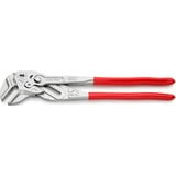 KNIPEX Pince-clé XL 86 03 400 pince chromée, poignées gainées en plastique