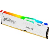 Kingston FURY 16 Go DDR5-6000 (1x 16 Go) mémoire vive Blanc, KF560C30BWEA-16, XMP 3.0, EXPO 1.1