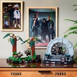 LEGO Star Wars - Diorama de la salle du trône de l'Empereur, Jouets de construction 