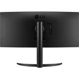 LG 34WR55QK-B écran plat de PC 86,4 cm (34") 3440 x 1440 pixels Wide Quad HD Noir Moniteur UltraWide incurvé  Noir, 86,4 cm (34"), 3440 x 1440 pixels, Wide Quad HD, 5 ms, Noir
