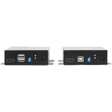 Lindy Extendeur KVM fibre optique 300m, Extension HDMI Noir