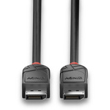 Lindy Câble DisplayPort 1.2, Black Line Noir