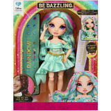 MGA Entertainment Rainbow High Be Dazzling Fashion Dolls - Celine Turquoise, Poupée 
