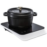 Medion LIFE Plaque de cuisson à induction MD 18490, Plaque chauffante Noir/Blanc
