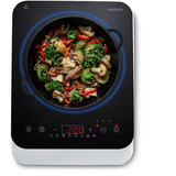 Medion LIFE Plaque de cuisson à induction MD 18490, Plaque chauffante Noir/Blanc