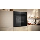 Neff N 30 B2CCJ7AK3 four 71 L Noir Moyenne, Four électrique, 71 L, 71 L, 30 - 275 °C, Hydrolytique + Pyrolytique