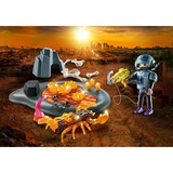 PLAYMOBIL Dino Rise - Starter Pack Agent avec Scorpion de feu, Jouets de construction 70909