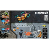 PLAYMOBIL Dino Rise - Starter Pack Agent avec Scorpion de feu, Jouets de construction 70909