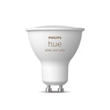 Philips Hue Hue White and Color ambiance GU10 Spot d'éclairage intelligent 4,2 W, Lampe à LED Spot d'éclairage intelligent, Blanc, LED, GU10, GU10, Blanc froid, Multi, Blanc chaud