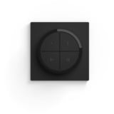 Philips Hue Tap dial switch, Palpeur Noir, Philips Tap dial switch, Sans fil, Noir, Mur, IP20, Plastique, IP20