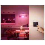 Philips Hue Tap dial switch, Palpeur Noir, Philips Tap dial switch, Sans fil, Noir, Mur, IP20, Plastique, IP20