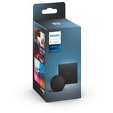 Philips Hue Tap dial switch, Palpeur Noir, Philips Tap dial switch, Sans fil, Noir, Mur, IP20, Plastique, IP20