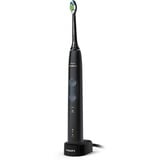 Philips Sonicare ProtectiveClean 4500 HX6830/44 Brosse à dents électrique, Brosse a dents electrique Noir/gris, Adulte, Brosse à dents à ultrasons, Soin quotidien, Blanchiment, Noir, Gris, 31000 mouvements par minute, 2 min