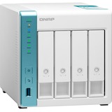 QNAP TS-431K serveur de stockage NAS Tower Ethernet/LAN Blanc Alpine AL-214 NAS, Tower, Annapurna Labs, Alpine AL-214, Blanc