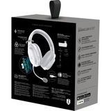 Razer Barracuda X, Casque gaming Blanc, Bluetooth, PC, PlayStation 4, PlayStation 5, Xbox Series X|S, Nintendo Switch