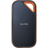 SanDisk Extreme PRO Portable 2000 Go Noir, SSD Noir/Orange, 2000 Go, USB Type-C, 3.2 Gen 2 (3.1 Gen 2), 2000 Mo/s, Protection par mot de passe, Noir