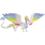 Schleich BAYALA Dragon arc-en-ciel, Figurine 5 an(s), Bayala: A Magical Adventure, Multicolore