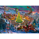 Schmidt Spiele Zac Kinkade : Pôle Nord du Père Noël, Puzzle 