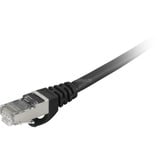 Sharkoon Câble réseau RJ-45 S/FTP Cat.7a Noir, 2 mètres, câble brut