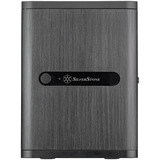 SilverStone SST-CS240 boîtier server tower Noir | 2x USB-A | 1x USB-C