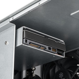 SilverStone SST-CS240 boîtier server tower Noir | 2x USB-A | 1x USB-C