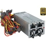 SilverStone SST-GM600-2UG-V2 alimentation  600 watt Argent, 2x PCIe