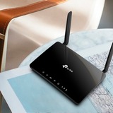 TP-Link Archer MR500 routeur sans fil Gigabit Ethernet Bi-bande (2,4 GHz / 5 GHz) 4G Noir Wi-Fi 5 (802.11ac), Bi-bande (2,4 GHz / 5 GHz), Ethernet/LAN, 3G, Noir, Routeur