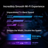 TP-Link Archer TBE550E BE9300 Wi-Fi 7 Bluetooth 5.4 PCIe, Adaptateur WLAN 