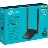 TP-Link Archer TX20U Plus WLAN 1800 Mbit/s, Adaptateur WLAN Sans fil, USB, WLAN, 1800 Mbit/s, Noir