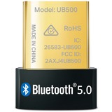 TP-Link Bluetooth 5.0 Nano USB Adapter, Adaptateur Bluetooth Noir, USB Type-A, Bluetooth, Noir, PC, 0 - 40 °C, 10 - 90%