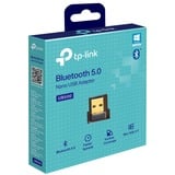 TP-Link Bluetooth 5.0 Nano USB Adapter, Adaptateur Bluetooth Noir, USB Type-A, Bluetooth, Noir, PC, 0 - 40 °C, 10 - 90%