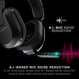 Turtle Beach Casque gaming amplifié multiplateforme sans fil Stealth 600 pour PC, PS5, PS4, Nintendo Switch et mobile - Bluetooth, 80 heures de batterie, microphone antibruit désactivable par basculement et Waves 3D Audio – Noir  over-ear Noir, PS5, PS4, Nintendo Switch et mobile - Bluetooth, 80 heures de batterie, microphone antibruit désactivable par basculement et Waves 3D Audio – Noir, Sans fil, Gaming, 20 - 20000 Hz, Casque, Noir