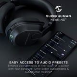 Turtle Beach Casque gaming amplifié multiplateforme sans fil Stealth 600 pour PC, PS5, PS4, Nintendo Switch et mobile - Bluetooth, 80 heures de batterie, microphone antibruit désactivable par basculement et Waves 3D Audio – Noir  over-ear Noir, PS5, PS4, Nintendo Switch et mobile - Bluetooth, 80 heures de batterie, microphone antibruit désactivable par basculement et Waves 3D Audio – Noir, Sans fil, Gaming, 20 - 20000 Hz, Casque, Noir