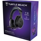 Turtle Beach Casque gaming amplifié multiplateforme sans fil Stealth 600 pour PC, PS5, PS4, Nintendo Switch et mobile - Bluetooth, 80 heures de batterie, microphone antibruit désactivable par basculement et Waves 3D Audio – Noir  over-ear Noir, PS5, PS4, Nintendo Switch et mobile - Bluetooth, 80 heures de batterie, microphone antibruit désactivable par basculement et Waves 3D Audio – Noir, Sans fil, Gaming, 20 - 20000 Hz, Casque, Noir