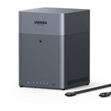 UGREEN DH4300 Plus NAS Mini Tower 8 Go LPPDDR4X UGOS Pro Gris Noir, NAS, Mini Tower, 8 Go, LPPDDR4X, UGOS Pro, Gris