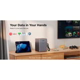 UGREEN DH4300 Plus NAS Mini Tower 8 Go LPPDDR4X UGOS Pro Gris Noir, NAS, Mini Tower, 8 Go, LPPDDR4X, UGOS Pro, Gris