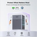 UGREEN DH4300 Plus NAS Mini Tower 8 Go LPPDDR4X UGOS Pro Gris Noir, NAS, Mini Tower, 8 Go, LPPDDR4X, UGOS Pro, Gris