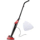 Vileda Nettoyeur à vapeur Steam, 2 + 2 housses en microfibre, Nettoyeur vapeur Noir/Rouge, (noir/rouge, 1.550 watts)