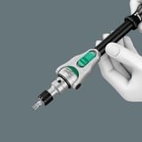 Wera 8100 SA/SC 2 Jeu de douilles Zyklop, Set d'outils Noir/Vert, Clé à cliquet de 43 pièces avec tête pivotante