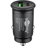 goobay 59521 chargeur d'appareils mobiles Noir Auto Noir, Auto, Allume-cigare, 5 V, Noir