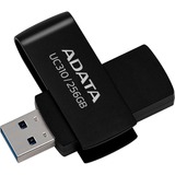 ADATA UC310 lecteur USB flash 128 Go USB Type-A 3.2 Gen 1 (3.1 Gen 1) Noir, Clé USB Noir, 128 Go, USB Type-A, 3.2 Gen 1 (3.1 Gen 1), 100 Mo/s, Pivotant, Noir