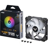 ASUS Asus TUF GAMING TF120 ARGo, Ventilateur de boîtier Noir/transparent