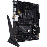 ASUS TUF GAMING B550-PLUS WIFI II carte mère socket AM4 Noir, RAID, Gb-LAN, WLAN, BT, Sound, ATX