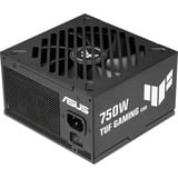 ASUS TUF Gaming 850W Gold EVO alimentation modulaire 750 watt Noir, 1x 12V-2x6, 2x PCIe