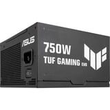 ASUS TUF Gaming 850W Gold EVO alimentation modulaire 750 watt Noir, 1x 12V-2x6, 2x PCIe