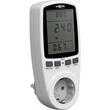 Ansmann Appareil de mesure de consommation d'énergie / puissance APM2 Blanc