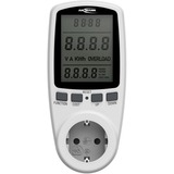 Ansmann Appareil de mesure de consommation d'énergie / puissance APM2 Blanc