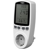 Ansmann Appareil de mesure de consommation d'énergie / puissance APM2 Blanc