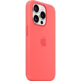 Apple Coque en silicone avec MagSafe pour iPhone 15 Pro, Housse/Étui smartphone Rouge vif